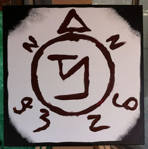 Angel Banishing Sigil Canvas by the-wire on DeviantArt