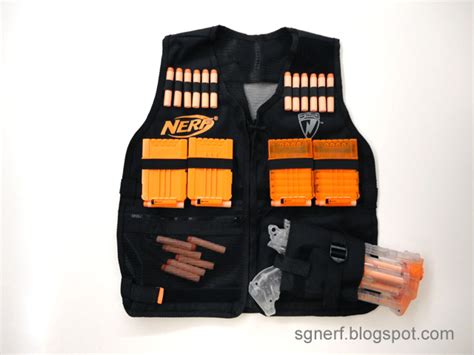 SG Nerf: Nerf Tactical Vest Set - Review!