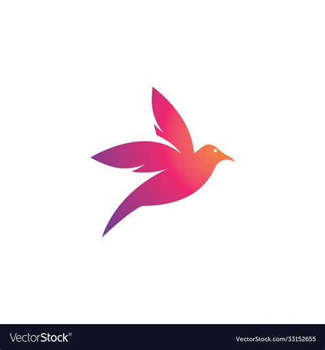 Bird logo Royalty Free Vector Image - VectorStock