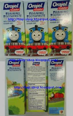 Orajel Toddler Toothpaste Thomas Tooty Fruity 1.5Oz