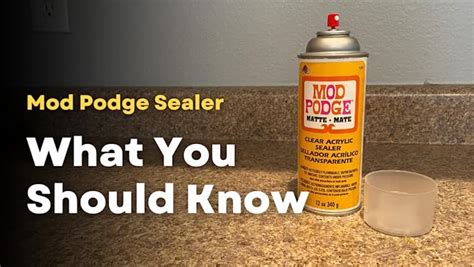 Mod Podge Spray Acrylic Sealer That is Specifically Formulated to, Clear Acrylic Sealer