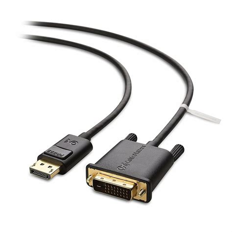 DisplayPort to DVI-D HP 481409-002 Display Port to DVI-D Cable Adapter ...