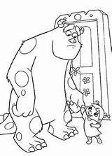 Henry J Waternoose The CEO Of Monsters Inc Coloring Page  Kids Play sketch template