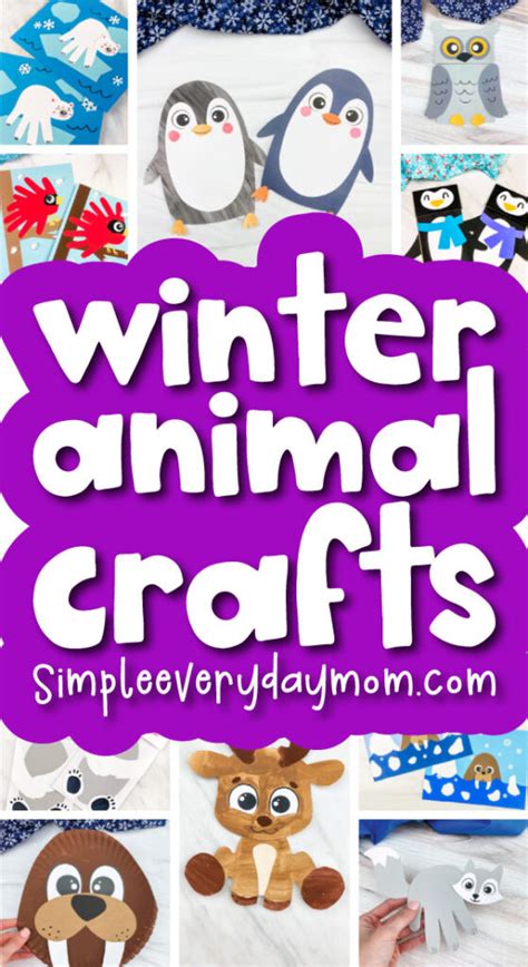 Winter Animals Crafts