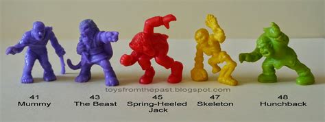 Toys from the Past: #509 MONSTER IN MY POCKET – SEVERAL FIGURES from SERIES 1 (1990)