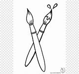 Drawing Paintbrush Coloring Book Palette Painting Angle White Png  sketch template