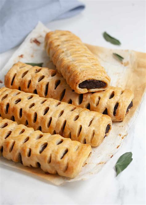 Vegan Sausage Rolls - SO VEGAN