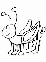 Free Printable Bug Coloring Pages For Kids sketch template
