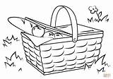 Picnic Basket Food coloring Page  Free Printable Coloring Pages sketch template