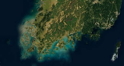 South Korea | MapBox Satellite | South Korea as shown in Map… | Flickr