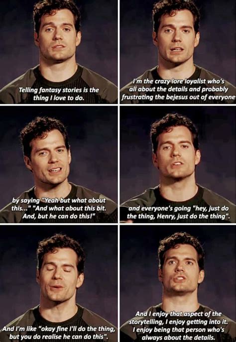 15 Interviews Where Henry Cavill Proves That He's King Of The Nerds