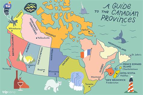 Understanding The Canadian Landscape: A Visual Guide To The Provinces ...