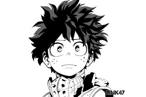 Midoria Izuku (Deku) - Boku No Hero Academia LINK47 - Illustrations ART street