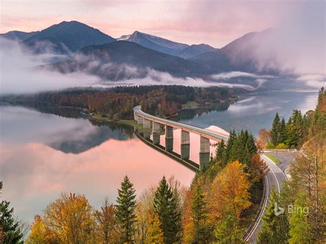 Sylvenstein Bavaria German Bing Wallpaper 2018 Preview | 10wallpaper.com