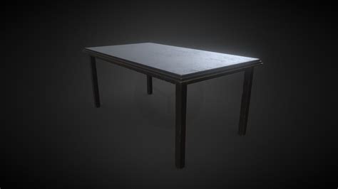 Dining Table - Download Free 3D model by rizky alamsyah (@rizki29 ...