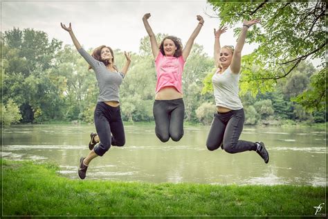 Free Images : woman, jump, jumping, female, portrait, park, leisure ...