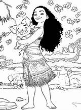171 Free Printable Moana Coloring Pages sketch template
