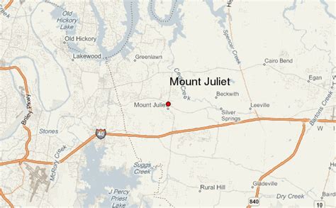 Mount Juliet Location Guide