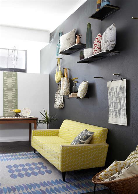 How To Design With And Around A Yellow Living Room Sofa