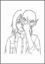 Eren Yeager coloring Pages Free Printable PDF  Total Coloring sketch template
