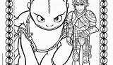 How To Train Your Dragon The Hidden World Coloring Pages  sketch template