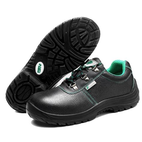 Waterproof Leather Safety Work Shoes Sprayproof Non-Slip Steel Toe Shoes - Topsfshoes.com