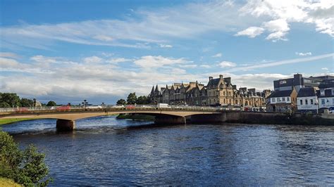 Inverness in the Highlands of Scotland has the heart of a city and the character of a town with ...