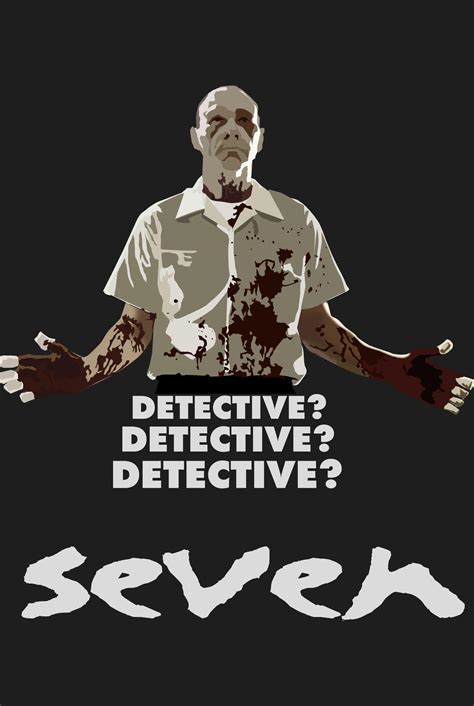 SE7EN (SEVEN) Minimalist Movie Poster Final Peice by 69ingChipmunkzz on DeviantArt