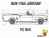 Fierce Car Coloring Ford Cars Free Mustangs T Bird  sketch template