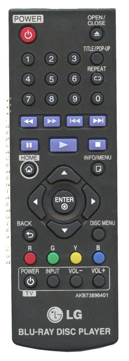 Buy LG AKB73896401 DVD Player Remote Control