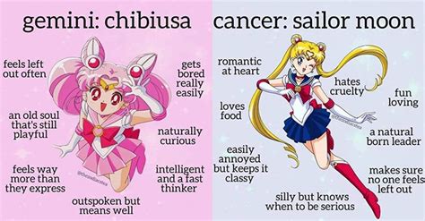 Sailor Moon Zodiac Signs - Media Chomp