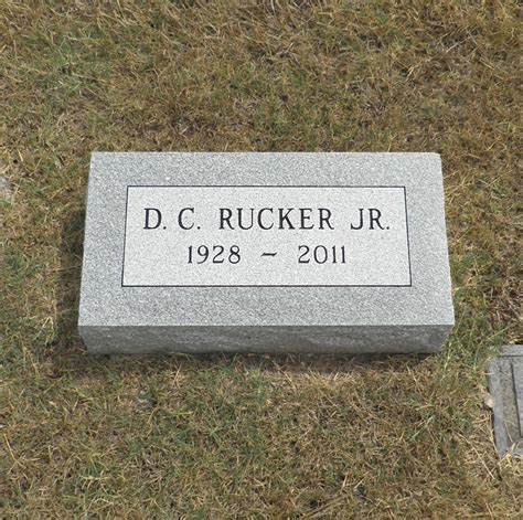 D C Rucker Jr. (1928-2011) - Find a Grave Memorial