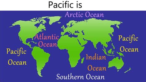 5 Oceans Song | The Oceans Song | Five Oceans in the World