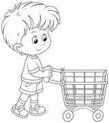 Shopping Cart Coloring Page At GetColoringscom  Free Printable sketch template