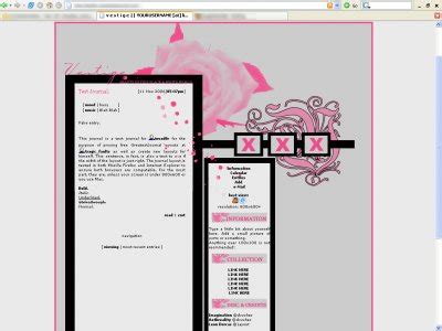 Vestige - Livejournal Layouts - CreateBlog