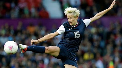 Megan Rapinoe Strikes a Winning Pose