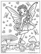 34 Fairy Coloring Pages Free PDF Printables sketch template