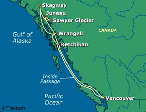 Alaska Itinerary Maps & Information - CEALS - Alaska Cruises and Land Tours