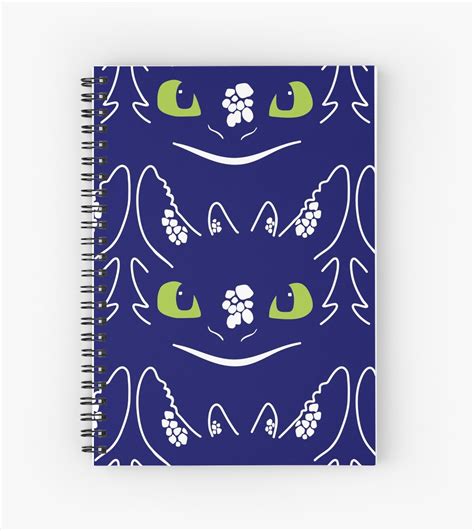 "Toothless - Chimuelo" Spiral Notebook by Avenesa | Redbubble