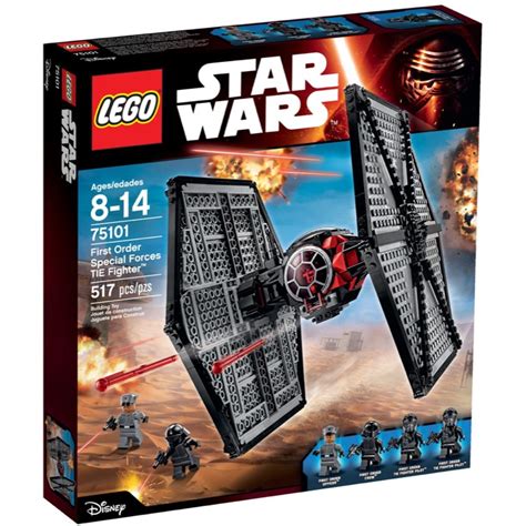 LEGO Star Wars Sets: 75101 First Order Special Forces TIE Fighter NEW