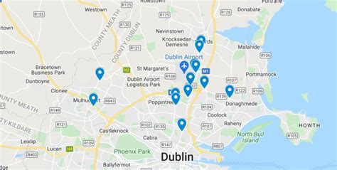 Dublin Airport Hotels Map