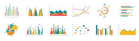 Data Charts Design And Graph Elements Stock Illustration - Download ...