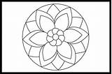 Simple Mandala Coloring Page Graphic By Sarita Kidobolt · Creative Fabrica sketch template