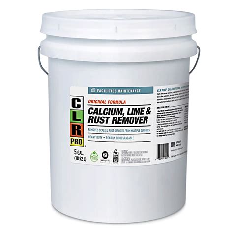 CLR PRO® CALCIUM LIME AND RUST REMOVER - 5 GALLON - Lodging Kit Company