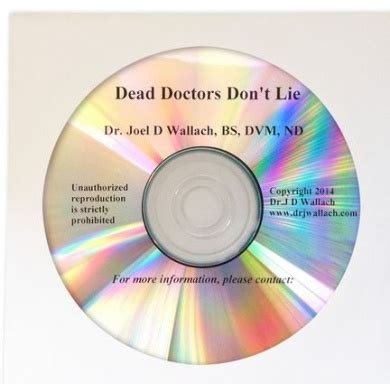 Dead Doctors Don't Lie [Audio], Joel Wallach Joel Wallach (Read ...