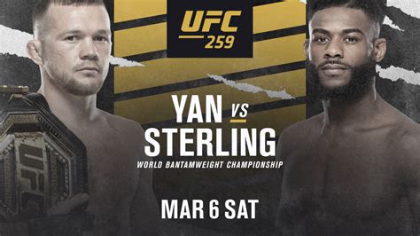 Yan vs Sterling: will Petr defend the UFC belt against Aljo?