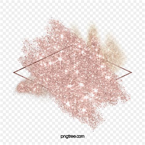 Rose Gold Glitter White Transparent, Rose Gold Glitter Background ...