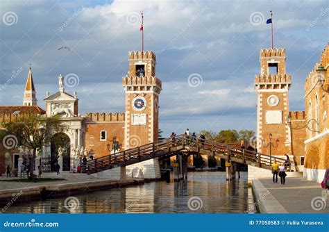 The Venetian Arsenal in Venice, Northern Italy Editorial Stock Photo ...