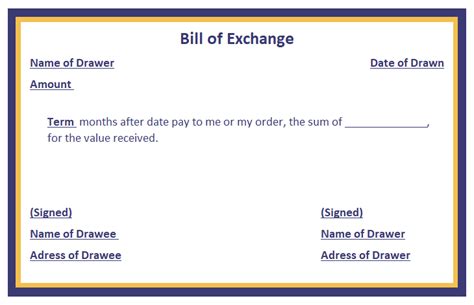 Bill of exchange (BOE): Meaning and Examples – Tutor's Tips