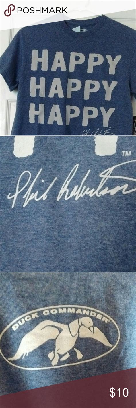 Phil Robertson Happy Happy t-shirt Happy Happy Happy t-shirt Phil Robertson from Duck Dynasty ...